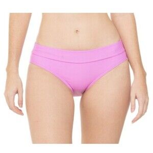 PRANA‎ Ramba Standard Rise Bikini Swim Bottoms Size Large Pink NEW Beach Surf